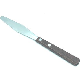 SQUADO Professional Waxing Spatula, Stainless Steel Blade, Wooden Handle, Hair Removal Tool