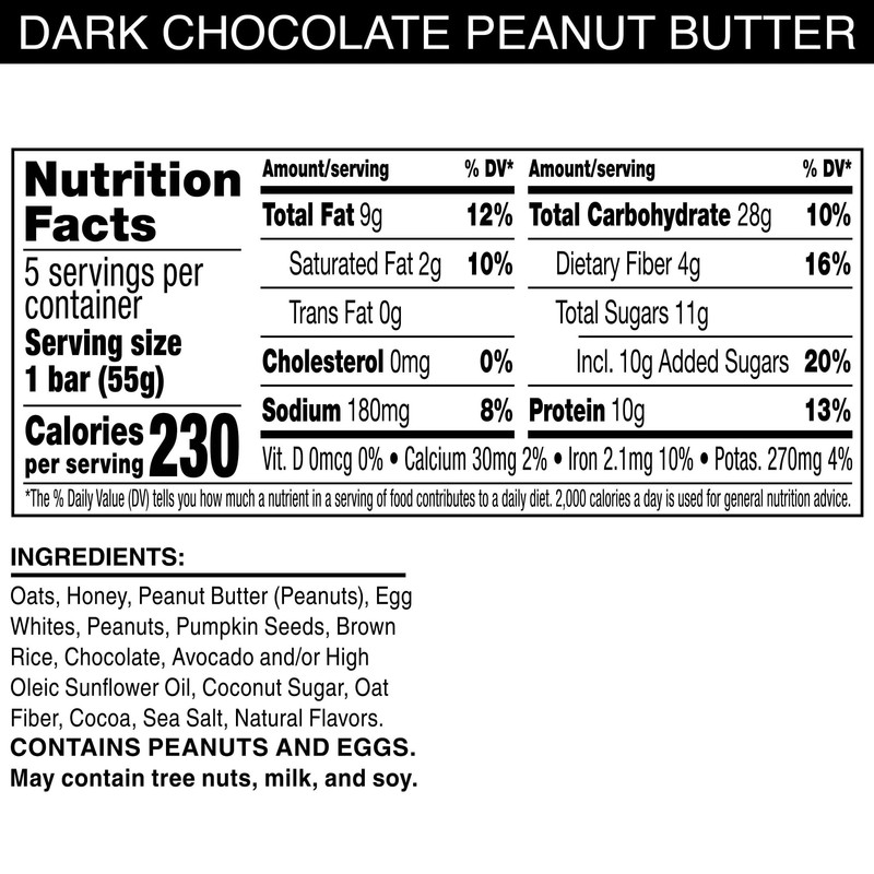 RXBAR Nut Butter and Oat Protein Bars, Protein Snacks, Snack