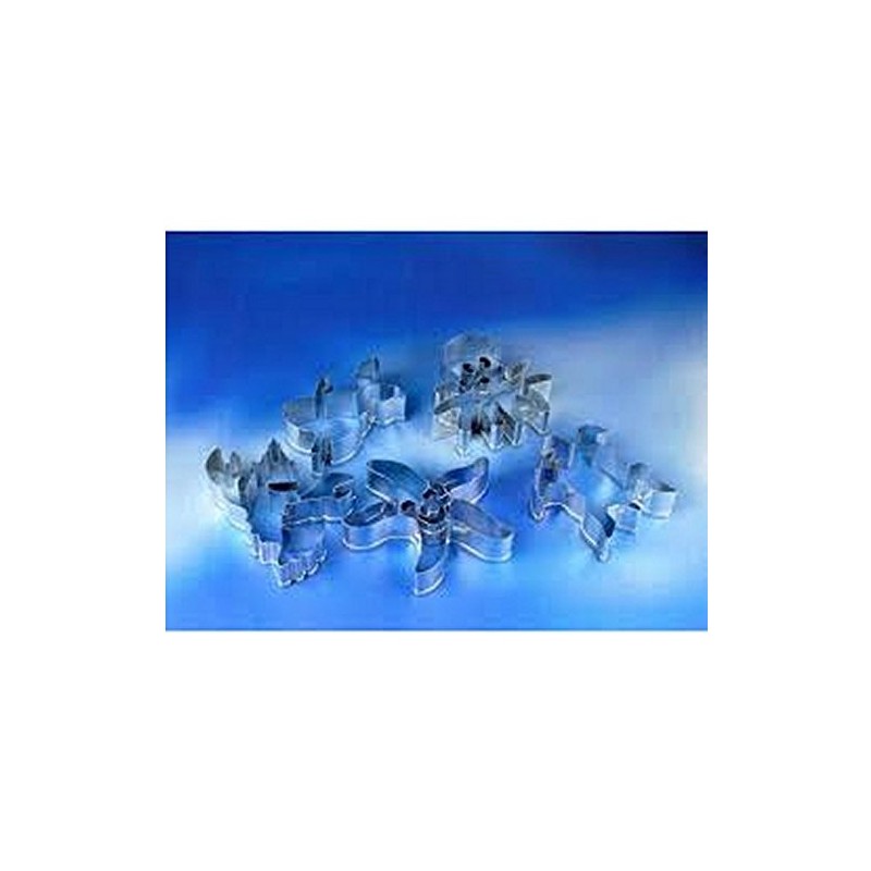 Staedter 5 Sea Animals Cookie Cutter Set, Tinplate Stainless Steel,