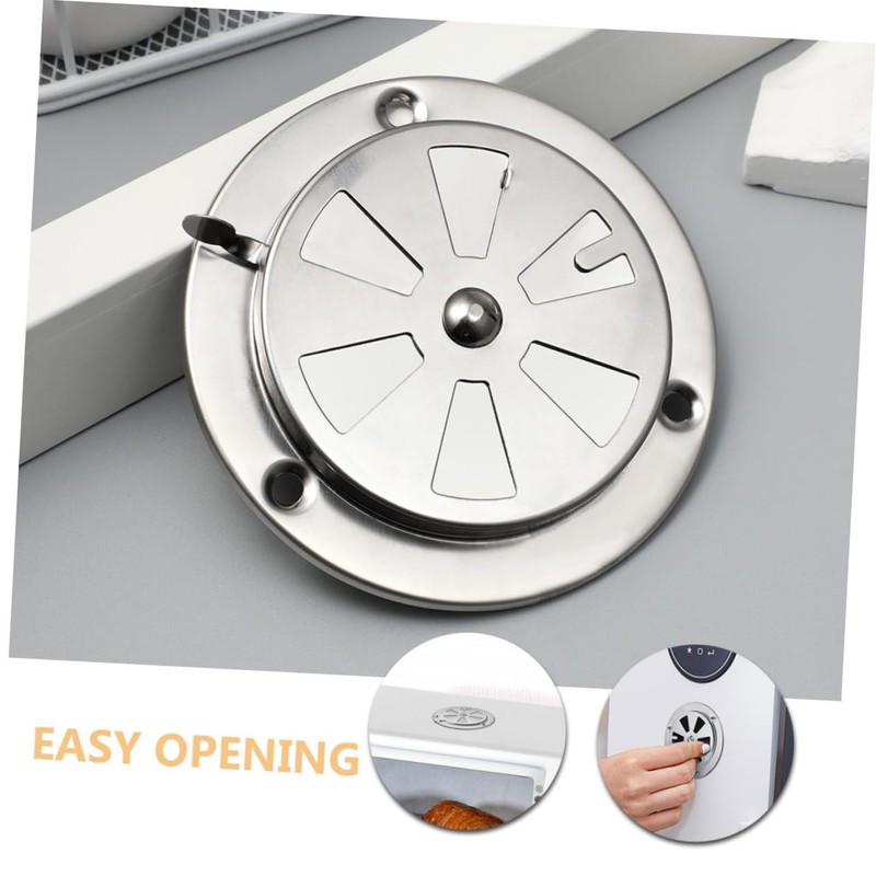 Gadpiparty 2pcs Stainless Steel Vent Cover for Ovens and Dryers