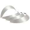 KUAFU Universal Steel Fender Flares 2" Wide, Front & Rear