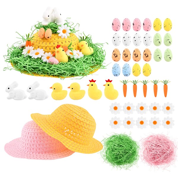 Easter Bonnet Kit -Make Your Own Bonnet Hat Craft Set