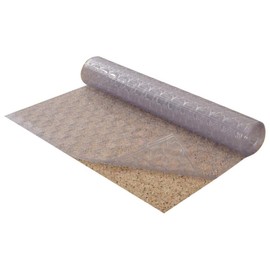 RESILIA Premium Heavy Duty Floor Runner/Protector for Carpeted Floors – Skid-Resistant Plastic Vinyl Carpet Protection, Clear, Mosaic, 27 Inches x 6 Feet, Made in The USA