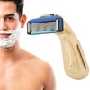 Men Manual Razor Six Blades Waterproof Precise Portable Removable Quick