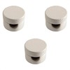 AMARCORDS - 3 aluminium ceiling pins with visible cable adjustment.
