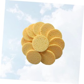 Minkissy 3sets Cotton Pads for Face Makeup Cleansing Sponges Round 70x8mm Makeup Remover Face Cleaning Safe for All Skin Types 20pcs*3