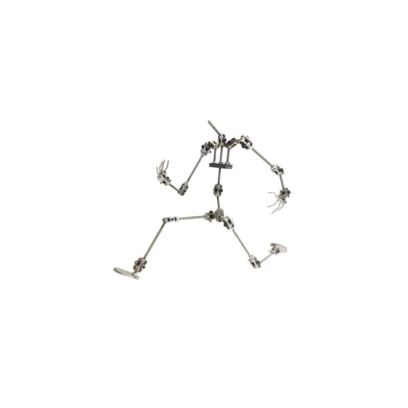 Anibild® TWO Intermediate Diy Studio Stop Motion Armature Kits Metal