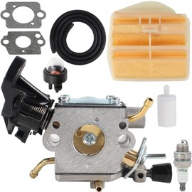 506450401 Carburetor Fits for Husqvarna 450 445 445E 450E Gas Chainsaw Parts Replaces C1M-EL37B Carb, Fits for Jonsered CS2245 CS2250 S Carb Maintenance Tune Up Kit