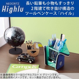 KOKUYO F-VBF220-1 Neocritz Hail Pen Case, Black