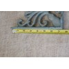 2 Cast Iron Octopus Brackets Nautical Garden Braces Shelf Corbels
