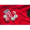 STIGA 6 Pack Stars/Stripes Ping Pong Balls - 40mm ITTF