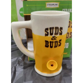 Steamline Imagined Suds & Buds Ceramic Mug