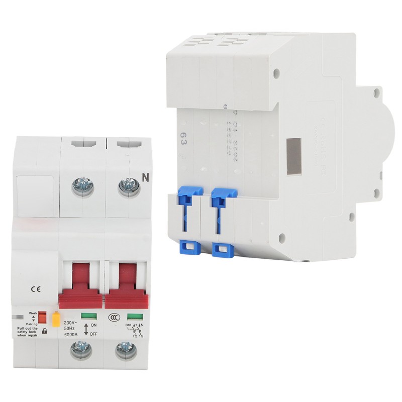 Smart Circuit Breaker Active Passive Signal Control 2P Miniature Breaker