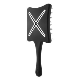 IKOO NEW IKOO PADDLE X POPS Blow Dry & Styling Hair Brush in BELUGA BLACK