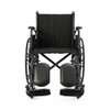 Strong and Sturdy Wheelchair with Desk-Length Arms and Swing-Away Leg