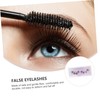 Baluue 3D Realistic Eyelashes 1 Pair Curly Strip Lashes for