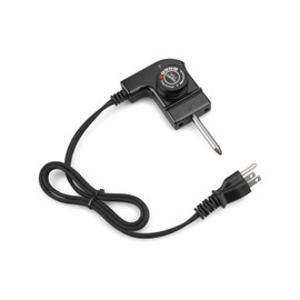 Adjustable Thermostat Probe Cord Fit for Masterbuilt Smokers，Power Cord with Thermostat Control for Electric Smokers, Griddles，Fryers 15A/125V