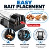 Reusable Mouse Trap for Home Pest Control – Self-Locking Plastic