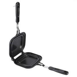 Sartén Sandwich Tostadora multifuncional de doble cara Tostadora antiadherente Bandeja para hornear Tortillas y queso asado