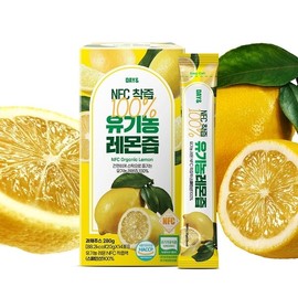 Day& NFC Juice 100 Organic Lemon Juice 14 packs 3 boxes / 데이앤 NFC착즙 100 유기농레몬즙 14포 3박스