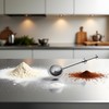 304 Stainless Steel Flour Powder Filter Spoon, Baker Dusting Wand