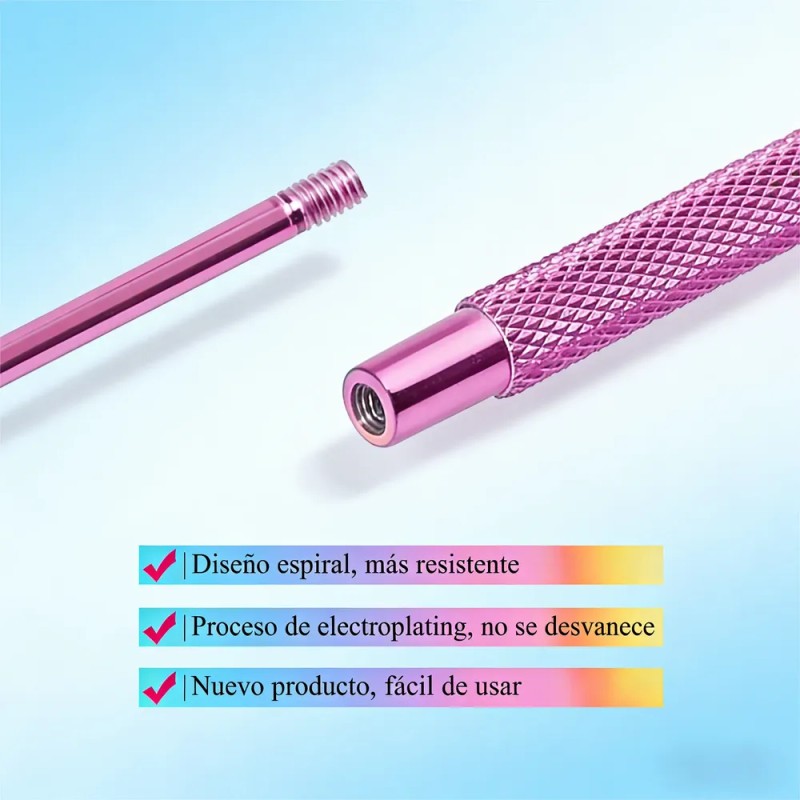 2pc Espejo Grande Para Extensiones De Pestañas O Dental