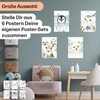 CreativeRobin Arctic Animal Poster Set as Cute Nursery Decoration