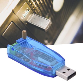 CYSFETENA DC-DC Spannungsregler Modul mit USB und Einstellbarem Potentiometer, Step Up/Down Wandler, 3W 1-24V Echtzeit-Spannungsanzeige
