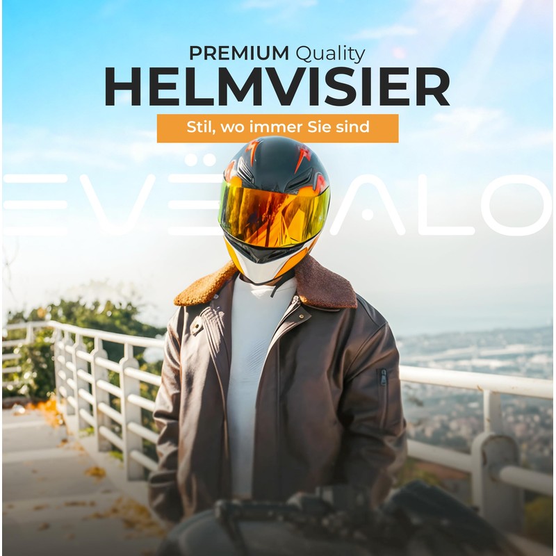 Everalo Visor Compatible with LS2 FF353 Rapid - Rapid II