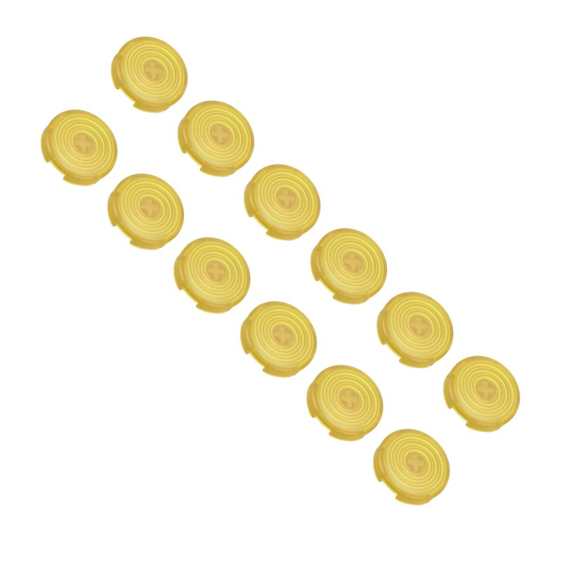 12pcs Arcade Button Cover Replace Mechanical Push Button Cover for