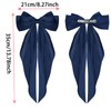 NiceYnn 2pcs Hair Bows Clips for Women, French Big Bowknot