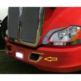 Kenworth SS Kenworth T680 Fog Light Bumper Trim PAIR SET