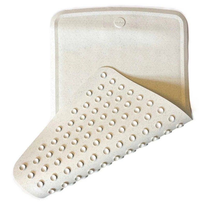 Hevea Upcycled Natural Rubber Bath Mat - Regular, Marble