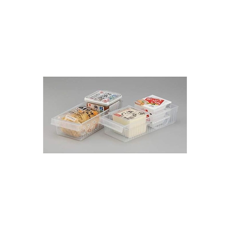 Inomata Chemical Co., Ltd. Storage Stocker, For Refrigerators, Wide 5.0