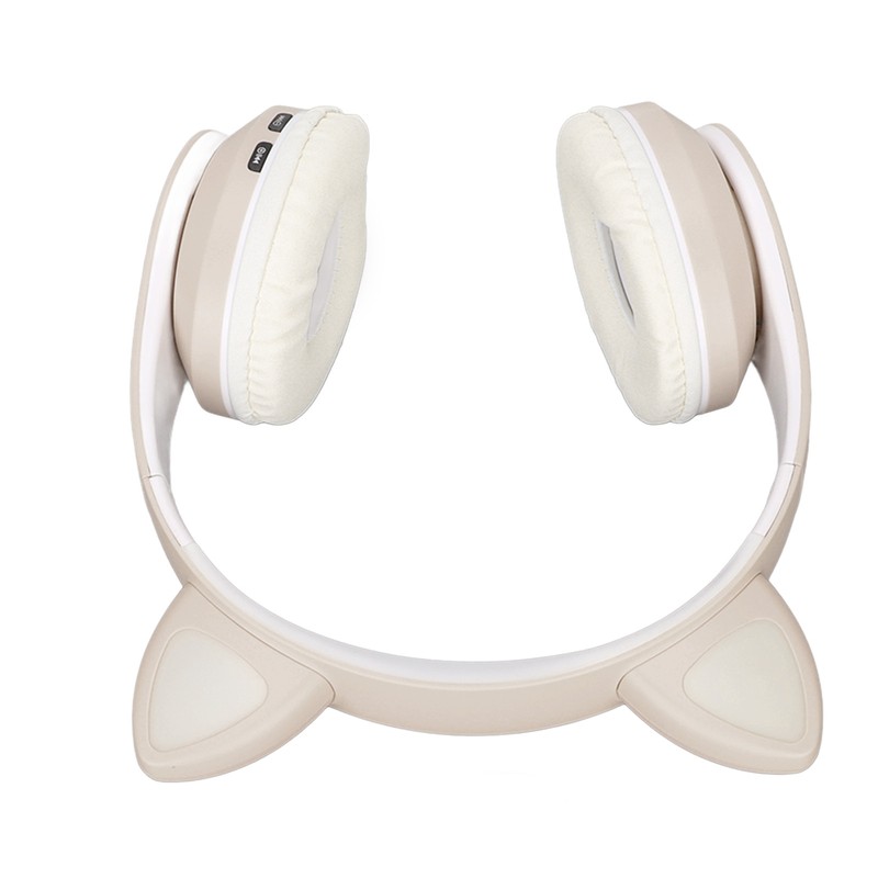 LXB39A Cat Ear Bluetooth Headset Cute Adjustable Bass Portable Wireless