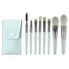 8Pcs Travel Makeup Brush Set Mini Makeup Brushes Set Portable