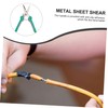 TEHAUX 1Pc Durable Pruning Scissors with Safety Lock Light Green