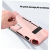KICHOUSE Protective Case Pink TPU Shell Compact Portable Host Shell