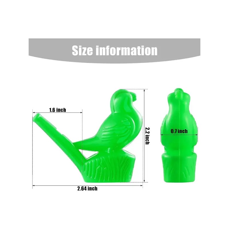 12 Silbato De Agua Para Pájaros Silbato Fiesta Para Niños