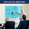 TSJ OFFICE Glass Dry-Erase Board - 36 x 24 Inches