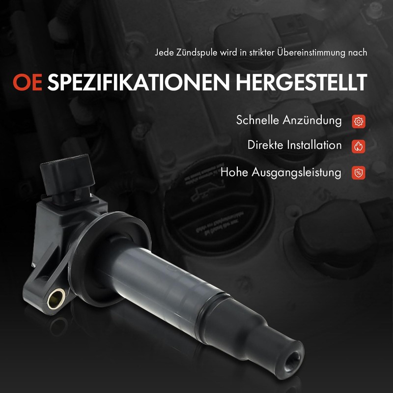 Frankberg 2x Ignition Coil Compatible with C1 PM PN 1.0L