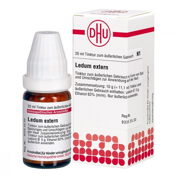 DHU Ledum External Tincture, 20 ml Solution