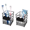 VKSG 2PCS Toothbrush Holders for Bathrooms, Stainless Steel Electric Toothbrush