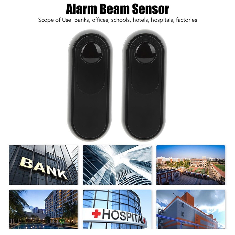 Wireless Gate Photocells Sensor, Infrared Gate Safety Beam Sensor Garage