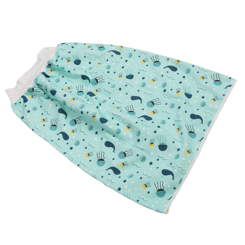 Adult Diaper Skirt Wearable Incontinence Mat Washable Cotton Cloth Reusable
