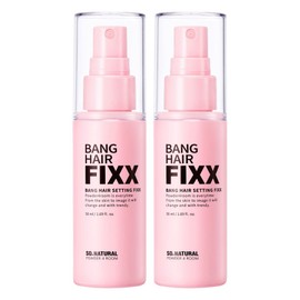 So Natural Bang Hair Setting Fixer, 2 pieces, 50ml / 쏘내추럴 뱅 헤어 세팅 픽서, 2개, 50ml