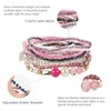 Kakonia 6 Sets Bohemian stackable Beads Bracelets for Women Stretch