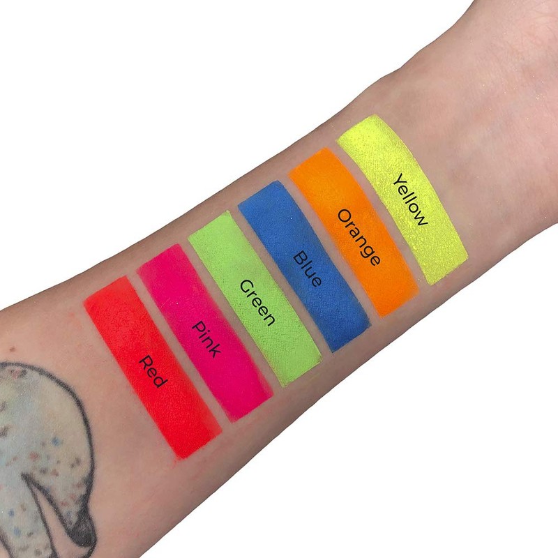 Stargazer Neon Orange Eye Dust Vegan And Paraben Free Formula