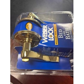 WEISER LOCK DOOR LEVER BED&BATH
