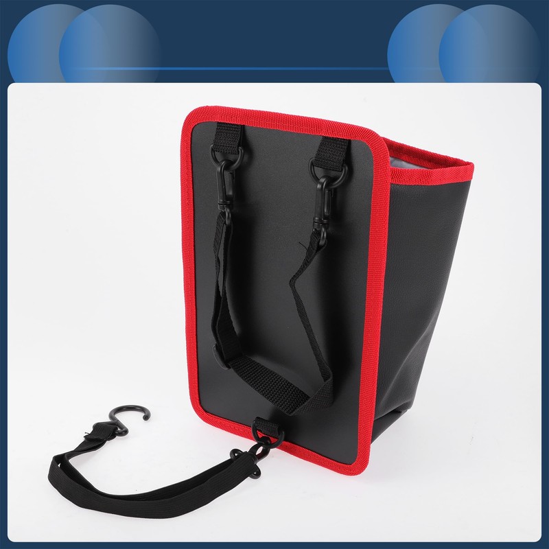 INFINAUTO Car Trash Can Front Seats 6.7" Length 4.7" Width